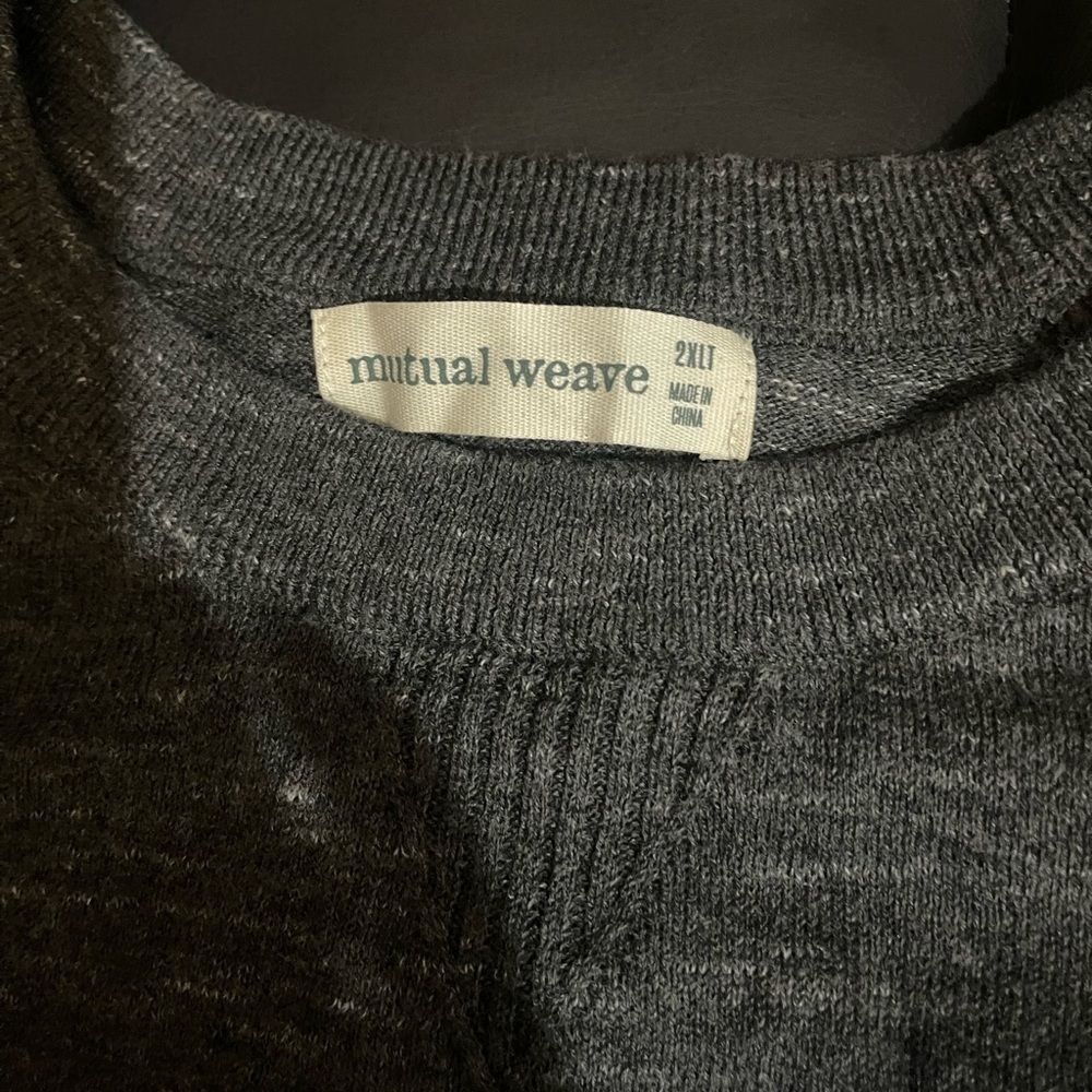 Mutual Wave Men's Gray Sweater 2XLT NWT negotiable - Picture 6 of 10